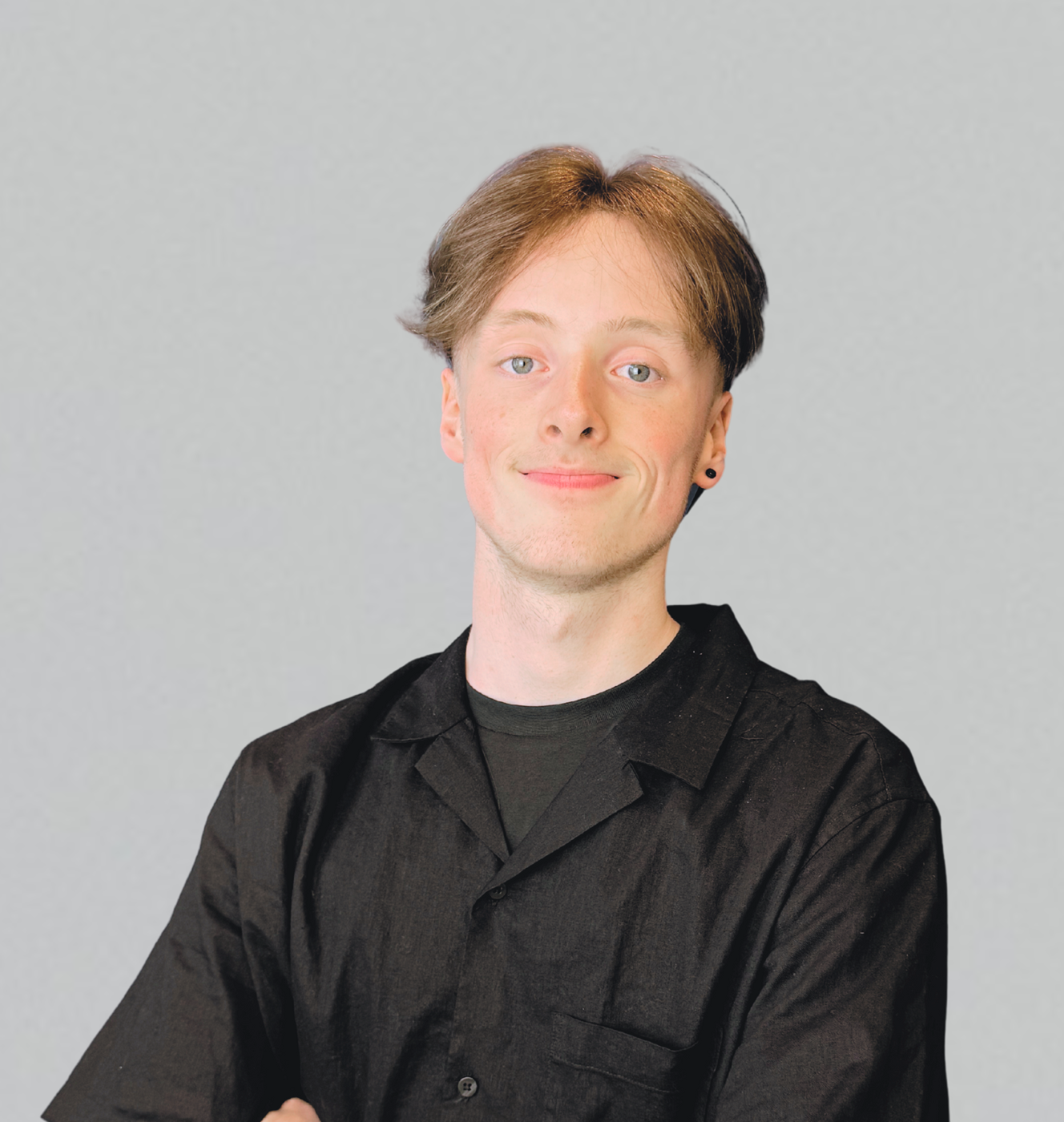 Vince Aissen, Auszubildender, in einem professionellen Porträt.