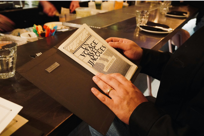 Darstellung eines Menüs mit Preisstruktur